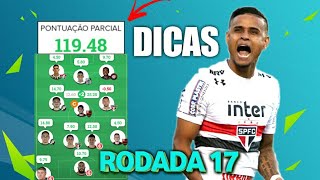 MITEI COM 119 PTS  DICAS PRA MITAR  RODADA 17 ● CARTOLA FC 2018 [upl. by Asenej]