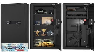 VEVOR 4291quot Tall Wall Gun Safe 4Tier Hidden Gun Safe with Keypad Review [upl. by Ahseirej46]