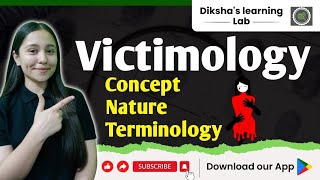 Victimology  Concept Nature and Important Terms related to Victimology  Criminology [upl. by Rowan]