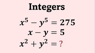 A Nice Diophantine Equation  Number Theory Challenge  You Should Try [upl. by Toombs]