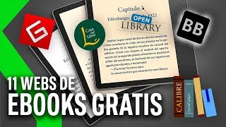 11 WEBS para DESCARGAR EBOOKS GRATIS para tu KINDLE  Xataka TV [upl. by Attenad]