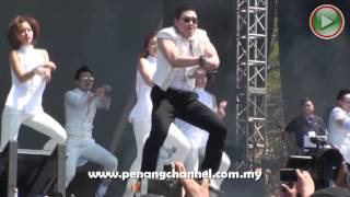 PSY Gangnam Style Live in Penang Malaysia Part 1 [upl. by Gies]