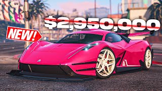 GTA 5 Online  NEW BROKEN Overflod Pipistrello Customization Estrema Fulminea [upl. by Eihs253]