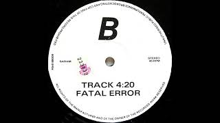 Fatal Error  Track [upl. by Basir298]