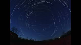 Star Trails over Mercersburg [upl. by Adniroc]