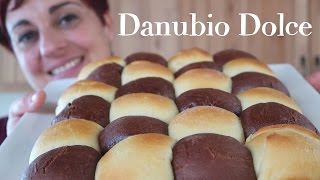 DANUBIO DOLCE AI DUE CIOCCOLATI Ricetta Facile Two Color Bread Brioche Easy Recipe [upl. by Eolande973]