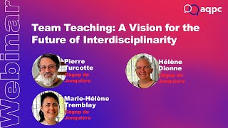 Team Teaching A Vision for the Future of Interdisciplinarity [upl. by Leizar]