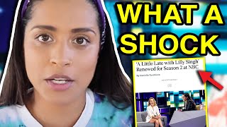 LILLY SINGH ADMITS HER LATE NIGHT SHOW IS AWKWARD WEEKLY TEACAP [upl. by Autry]