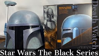 The Mandalorian  Death Watch Helmet  Hasbro Star Wars The Black Series  GamesStop Exclusive [upl. by Naaitsirhc641]