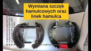 Wymiana szczęk hamulcowych oraz linek hamulca ręcznego Skoda Fabia 1 [upl. by Ateuqahs]