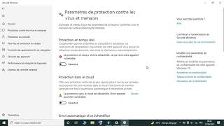 Désactiver Windows Defender Sécurité ايقاف ويندوز سيكوريتي دفاندر مؤقتا [upl. by Kilar]