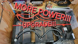 upgrading the wiring in my off grid fish house camper [upl. by Bostow]