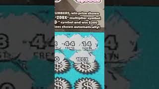 HUGE WINNING Lottery Ticket Scratch Off [upl. by Maure394]