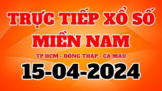 Trực tiếp Xổ Số Miền Nam Hôm Nay  KQXS Miền Nam 1542024  XSMN  KQXSMN  Xổ Số Hôm Nay TV [upl. by Aday]