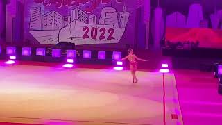 Stiliana Nikolova clubs Gala Euskalgym 2022 [upl. by Mrots]