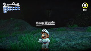 SUPER MARIO ODYSSEY  Deep Woods Moons  Wooded Kingdom [upl. by Boyd]