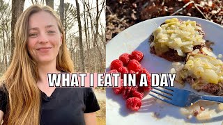 What I Eat In A Day Real Food Diet [upl. by Lledor454]