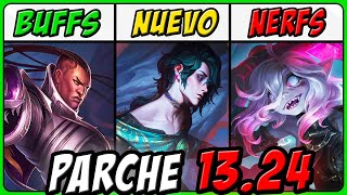 ✅ ¡NOTAS del PARCHE 1324 de LOL en 3 MINUTOS ❌ Nuevo  Ultimo  Actualizando League of Legends [upl. by Hardman907]