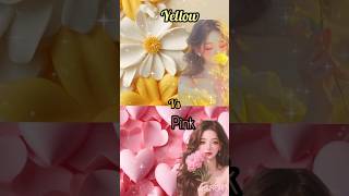 Yellow🧡 vs pink💓 nails 💅 Lips 💋 Phone 🤳 Cake 🎂 shoes 👠shortsvideo youtube bd armysubscribers [upl. by Jerz684]