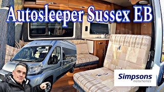 Autosleeper Sussex EB  Large Bathroom [upl. by Ferrel]