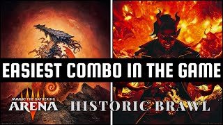 The First Sliver Combo  Historic Brawl  MTG Arena [upl. by Delbert]