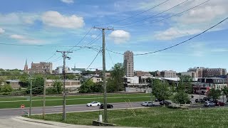 City views of downtown Elgin Illinois 2023 [upl. by Elrak]