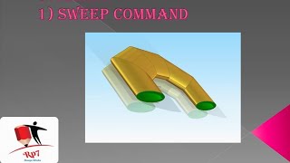 How to work Sweep command with use single path and cross section [upl. by Euell]