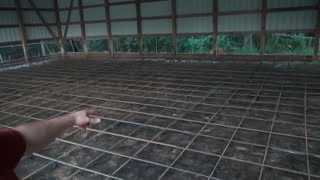 Rebar for shop is done ready for concrete [upl. by Viviana623]