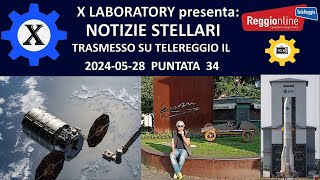 NOTIZIE STELLARI EPISODIO 34 IL MINI TG SPAZIALE DEL 20240528 [upl. by Eiromem]