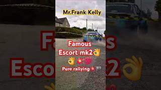 Frank Kelly Escort MK2 FrankKellyRallying 👌💥motorsport rally racing shorts [upl. by Adey]