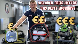 3 Dampfreiniger im Test Niko vergleicht Günstig Mittelklasse amp Premium [upl. by Eiuqnom]