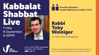 Kabbalat Shabbat Live Parashat Shofetim [upl. by Odnalra]