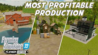 Most Profitable Production Platinum Expansion  Farming Simulator 22 [upl. by Eirallih512]