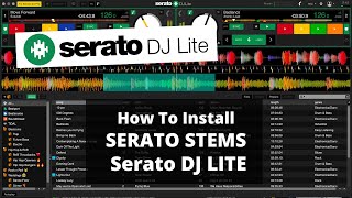 How to Install Serato Stems on Serato DJ Lite 30 Beta [upl. by Rosenkrantz]