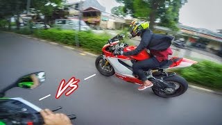 Me VS JodieMotovlog HD gausah ditonton motovlog Indonesia [upl. by Leterg]