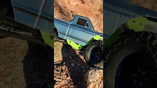 More testing on the knoxbros mirco chassis custom rccrawler rccar microcrawler rockcrawler [upl. by Arotahs]