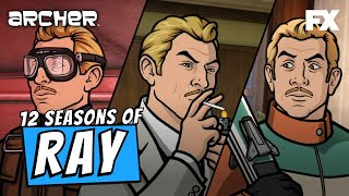 12 Seasons of Ray Gillettes Greatest Hits  Archer  FXX [upl. by Wescott]