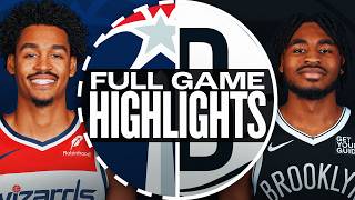 WIZARDS at NETS  NBA PRESEASON FULL GAME HIGHLIGHTS  October 14 2024 [upl. by Elmajian]