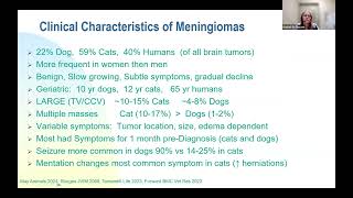 Meningiomas  2024 One Health Conference [upl. by Lua]