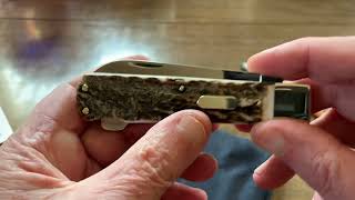 PUMA HUNTING POCKET KNIFE JAGDTASCHENMESSER REVIEW 964 [upl. by Anerual]