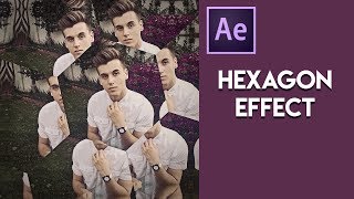 Hexagon Effect  After Effects Tutorial [upl. by Tullius]