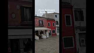 Piazza Baldassare Galuppi Burano Venezia Burano Venezia 발다사레갈루피광장 길위의하마 부라노 베네치아 [upl. by Asial]