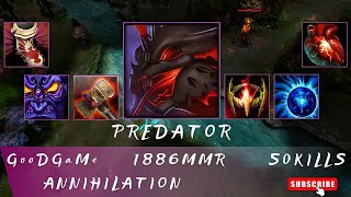 HoN  Mid Wars  Predator  GooDGaMe  1886 MMR [upl. by Ellyn]