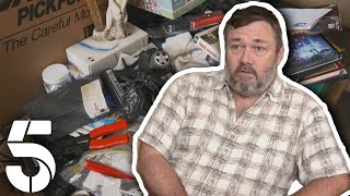 A Chiropractor Accident Left Richard Unable To Clean His House  Filthy House SOS  Channel 5 [upl. by Falzetta]