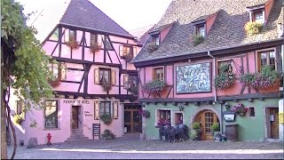 Riquewihr Alsace village coloré classé plus beaux villages de France [upl. by Rawdin958]