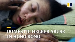 Abuse of foreign domestic helpers in Hong Kong prompts calls for better protection [upl. by Agan44]