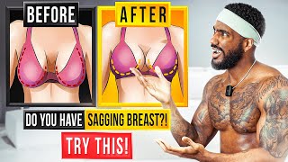 How To LIFT SAGGING BREAST In 14 Days  Breast Lift Home Workout 10 min [upl. by Grantham]