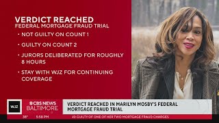 Marilyn Mosby found guilty of one count of mortgage fraud [upl. by Mohamed340]