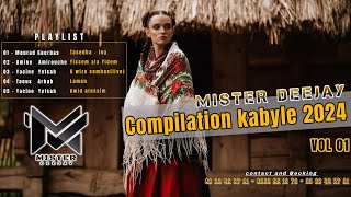 Meilleure Compilation Kabyle 2024Special fêtes  by Mister DJ [upl. by Anitirhc]