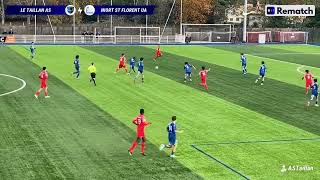 23112024 Gambardella  Finale Régionale  AST 00 tab 34 UA Niort St Florent [upl. by Ammej]